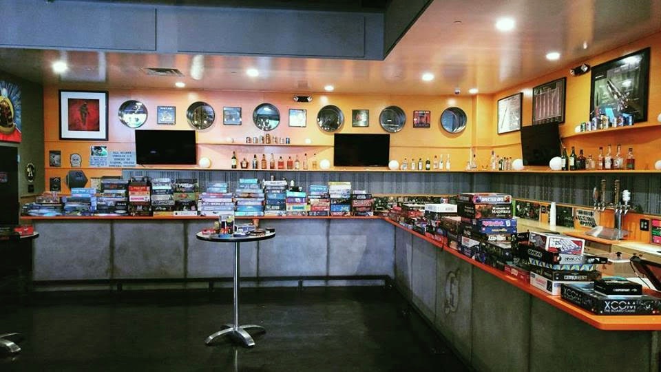 The games area at Saturn